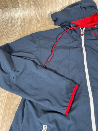 Fila Womens Size XL\42 Light Weight Jacket Wind Breaker - Mesh Lined Blue\Red