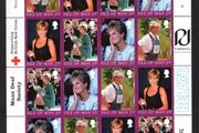 1997 Isle of Man Diana Princess of Wales Commemorative Stamps Sheetlet Mint Never Hinged (MNH)