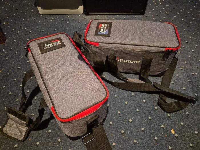 2 x Aputure 60x Lights