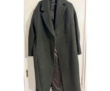 & Other Stories Dark Green Coat