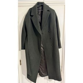 & Other Stories Dark Green Coat