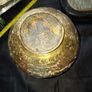 Antique Brass Lota Holy Water Pot, features intricate hand-etched foliage engravings, Postage Available or Collection Image 6