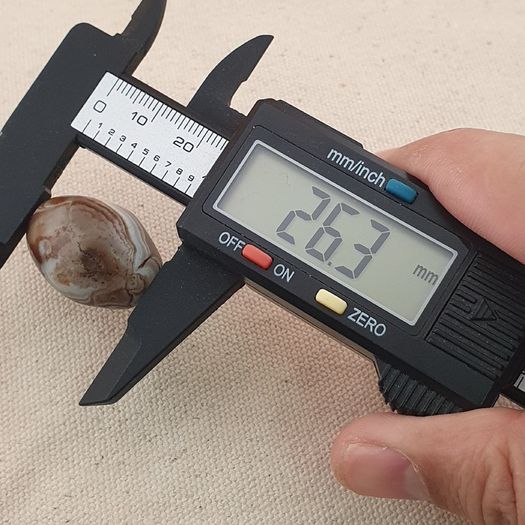 Natural Suliemani Eye Vintage Agate Bead Amulet