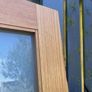 Solid Oak NM6G Frosted Glass Door Image 2
