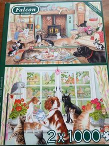 1000 piece Jigsaw Puzzle x 2