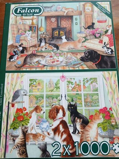 1000 piece Jigsaw Puzzle x 2