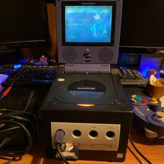 Gamecube Console with LCD