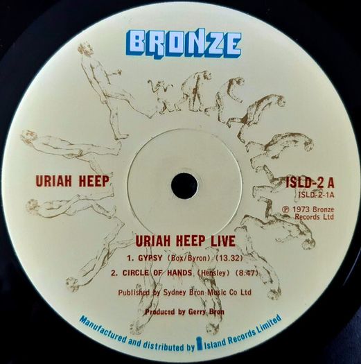 Uriah Heep  Live X2LPS