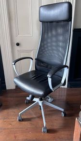 IKEA MARKUS Office Chair Black Leather