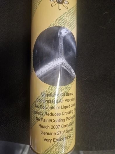 cleanweld anti splatter