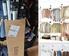 Clothes Railing/ Open Wardrobe