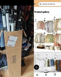 Clothes Railing/ Open Wardrobe