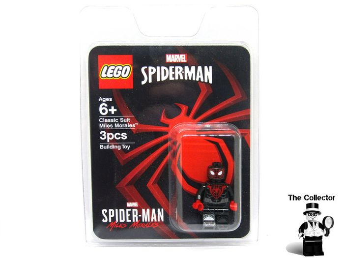 Lego Spider-Man Miles Morales Minifigure Playstation 2020 Sweepstakes Figure Very Rare From The Be Greater This Was Only Available In The US Also Includes Congratulations Paper Leaflet And Also The Original Box And That They Were Shipped Out In So Include