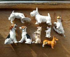 Porcelain  Dogs Figures  Bundle Royal Doulton..Beswick