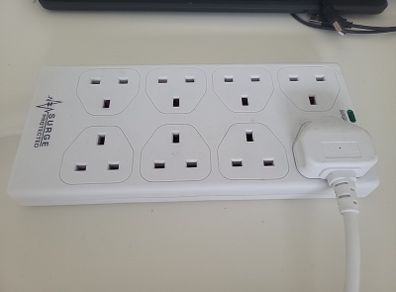 8-way power sockets
