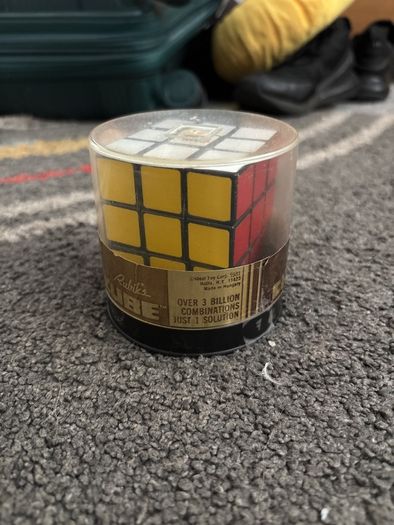 vintage rubix cube from 1980s