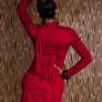 mini dress top tunic with matching scarf size fits uk 6 8 10 Image 4