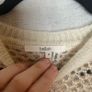 Ba&sh Open Knit Nate Sweater Sz 6UK 2US XS Boxy Oversized Shimmer Short Sleeve Image 2