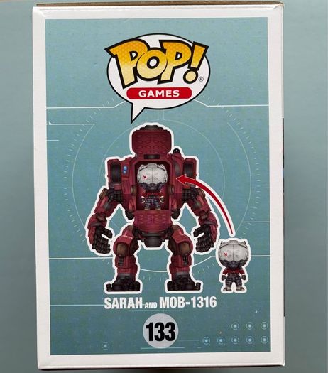 Funko Pop - Sarah and Mob-1316 133 - Titanfall 2 Game- Vinyl Action Figure