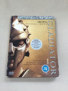 Gladiator Extended Special Edition 3 disc set rare bonus drama war action ridley scott