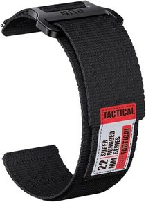 22mm Nylon Watch Strap for Garmin Forerunner 245 & 645 MUSIC, 20mm 22mm Universal Watch Band for Garmin vivoactive 3
