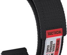 22mm Nylon Watch Strap for Garmin Forerunner 245 & 645 MUSIC, 20mm 22mm Universal Watch Band for Garmin vivoactive 3
