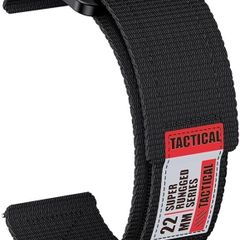 22mm Nylon Watch Strap for Garmin Forerunner 245 & 645 MUSIC, 20mm 22mm Universal Watch Band for Garmin vivoactive 3
