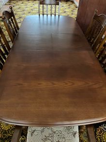 table and chairs