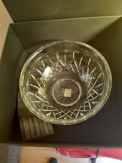 waterford crystal bowl 10 inch diameter