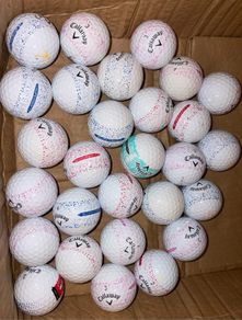 Callaway Supersoft Splatter Golf Balls Grade B