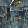 Vintage 1970,s Mustang Denim Jacket S Image 6
