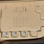 Vintage Star Wars Jabba The Hutt Throne Room Action Scene Amt Ertl Model Kit Return Of The Jedi 1995 Luke Skywalker Tatooine Image 6