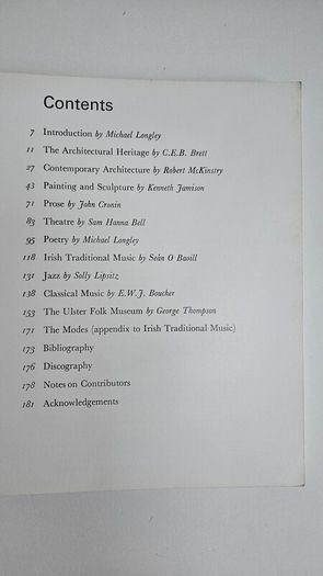 Causeway The Arts in Ulster (1971) - Vintage Ulster Arts Book
