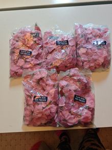 dusky pink flower artificial flowers fake flowers bundle