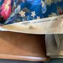 Liberty London Vintage Velvet Fabric Lady Kristina Rose - Lapis Floral Image 3