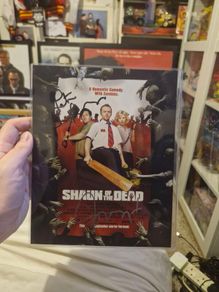 Shaun of The Dead Signed Mini-Poster With COA