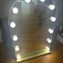 Hollywood Gold Dressing Table Mirror Image 9