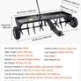 Lawn Aerator 48 inch Tow Behind Heavy-Duty Image 2