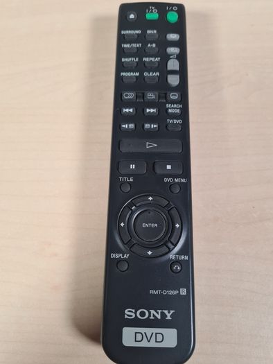 Sony Rmt-d126p Genuine Remote Control Dvpns300 Dvpns405