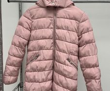 Next girls sherpa lined hooded padded coat, Age 9 (Free girls clothes/items for first buyer to offer asking price on this)