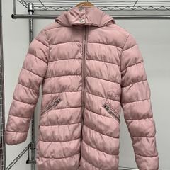 Next girls sherpa lined hooded padded coat, Age 9 (Free girls clothes/items for first buyer to offer asking price on this)