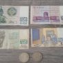 Irish punt notes and coins Image 3