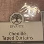 Chenille Draped Curtains Image 2