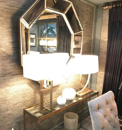 Large Gold Wall hanging Mirror