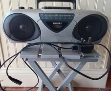 Philips radio cassette recorder