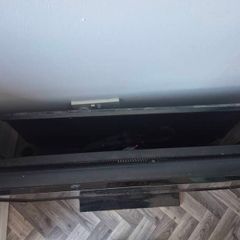 smart tv and old tv