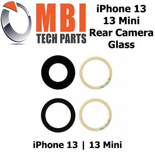 iPhone 13 iPhone 13 Mini Back Camera Glass Rear Camera Lens Cover with Adhesive