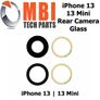 iPhone 13 iPhone 13 Mini Back Camera Glass Rear Camera Lens Cover with Adhesive Image 2