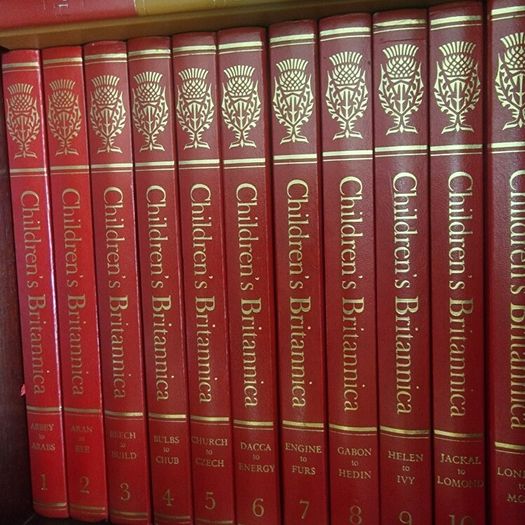 Complete Vintage Children's Britannica 20 Volume Set