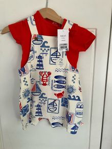 Next Baby boy romper